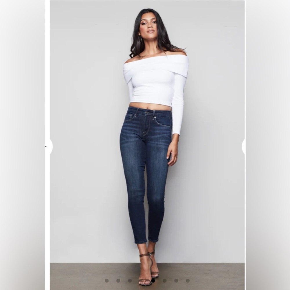 Good American Good Legs Crop Jeans